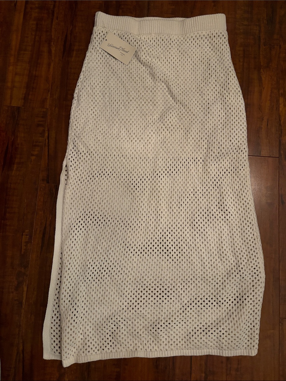 Universal Thread Ivory Crochet Maxi Skirt